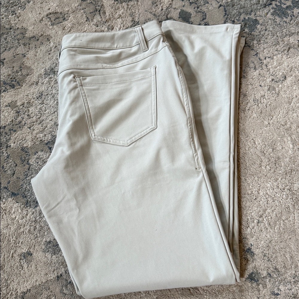 Lululemon ABC Pant Slim Warpstreme Silver